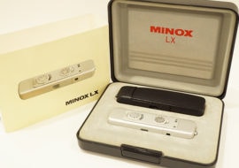 MINOX LX 専用BOX、カバー、チェーンストラップ付