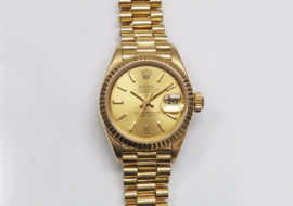 ロレックス デイトジャスト 69178 金無垢 84年製 レディース