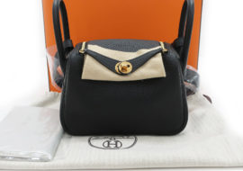 エルメス リンディミニ ブラック トリヨン ゴールド金具 Z刻印 未使用