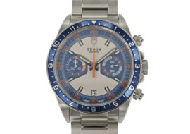 チューダー ヘリテージ クロノ 70330B ブルー