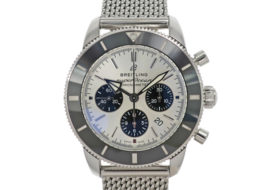 ブライトリング スーパーオーシャン ヘリテージB01 クロノグラフ 44mm AB0162121G1A1 シルバー