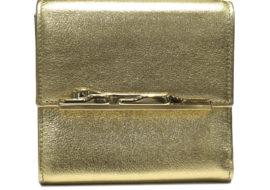 カルティエ パンテール 三つ折り財布 ゴールド パンサー