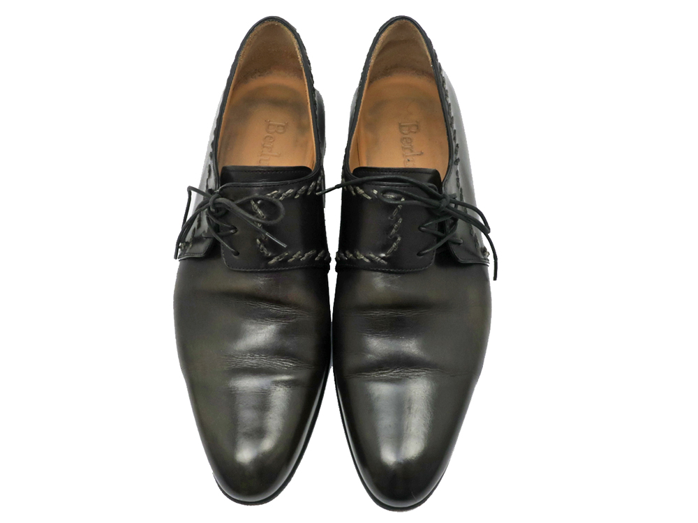 ベルルッティ サイドレースシューズ フェルダリアーヌコレクション ブラック 7 1/2