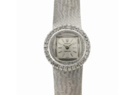 ロレックス プレシジョン 2189/2 K18WG 金無垢 ダイヤベゼル 手巻き