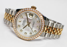 ロレックス デイトジャスト シェル ダイヤ 178383NG 2018年