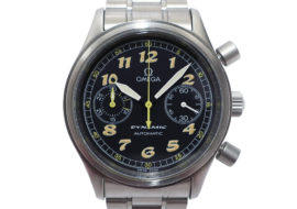 オメガ OMEGA ダイナミック クロノグラフ 5240.50 ブラック SS 自動巻き メンズ