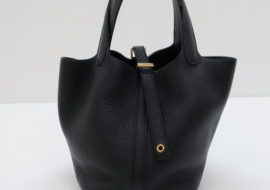 エルメス ピコタンロックPM ブラック トリヨン ゴールド金具