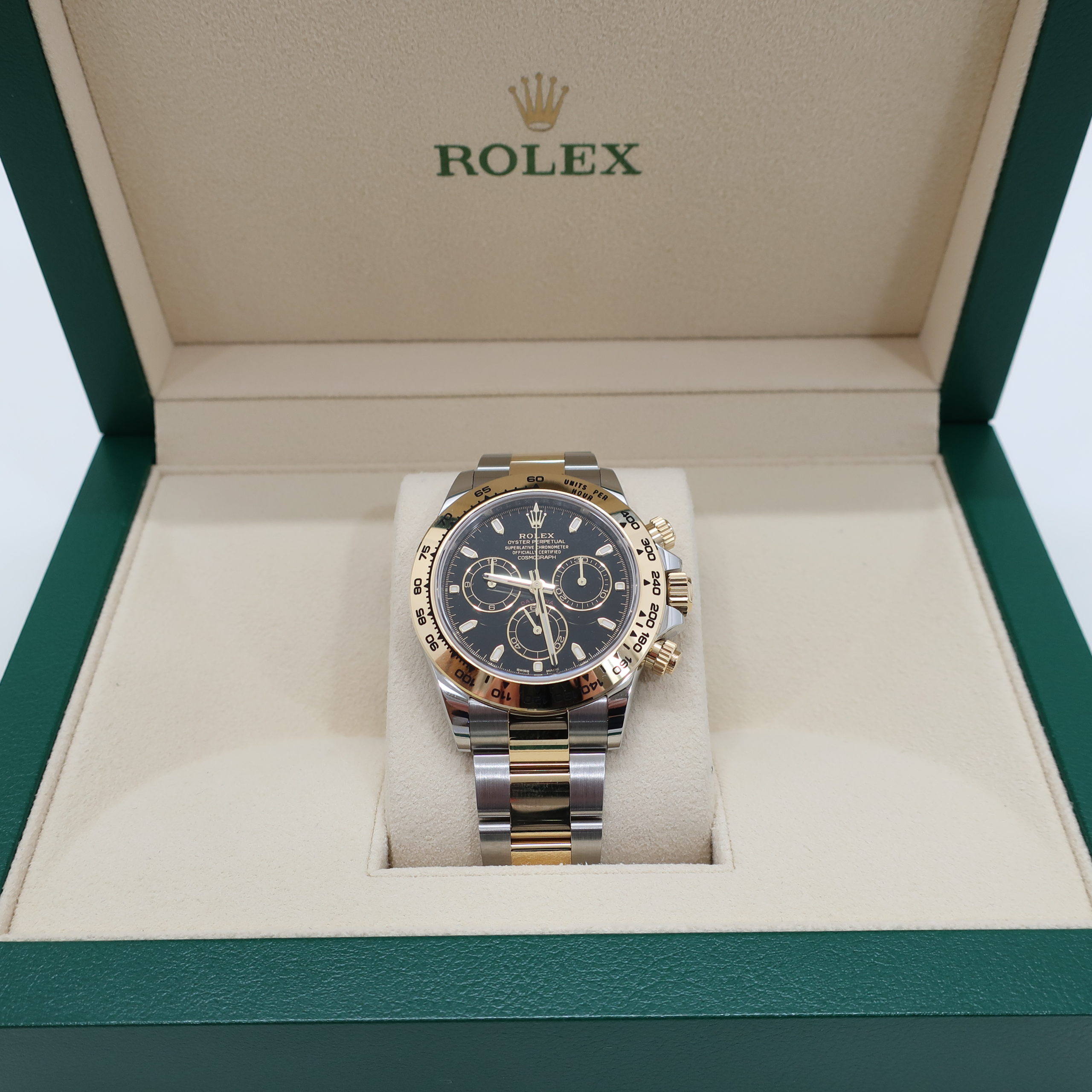 ロレックス デイトナ コンビ SS/YG 116503 ブラック文字盤