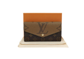 ルイヴィトン モノグラム ジャイアントリバース ポルトフォイユサラ M80726 長財布 レディース