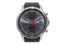 IWC インターナショナルウォッチカンパニー ポルトギーゼ ヨットクラブ クロノグラフ IW390503 SS/ラバー 自動巻き メンズ