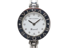 ブルガリ B-Zero1 ビーゼロワン BZ22S SS 12Pダイヤモンド クォーツ レディース