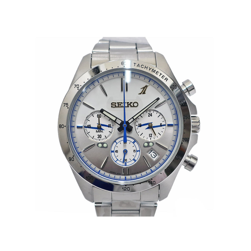 セイコー N700Sのぞみ 1周年記念ウォッチ クロノグラフ SS クォーツ メンズ