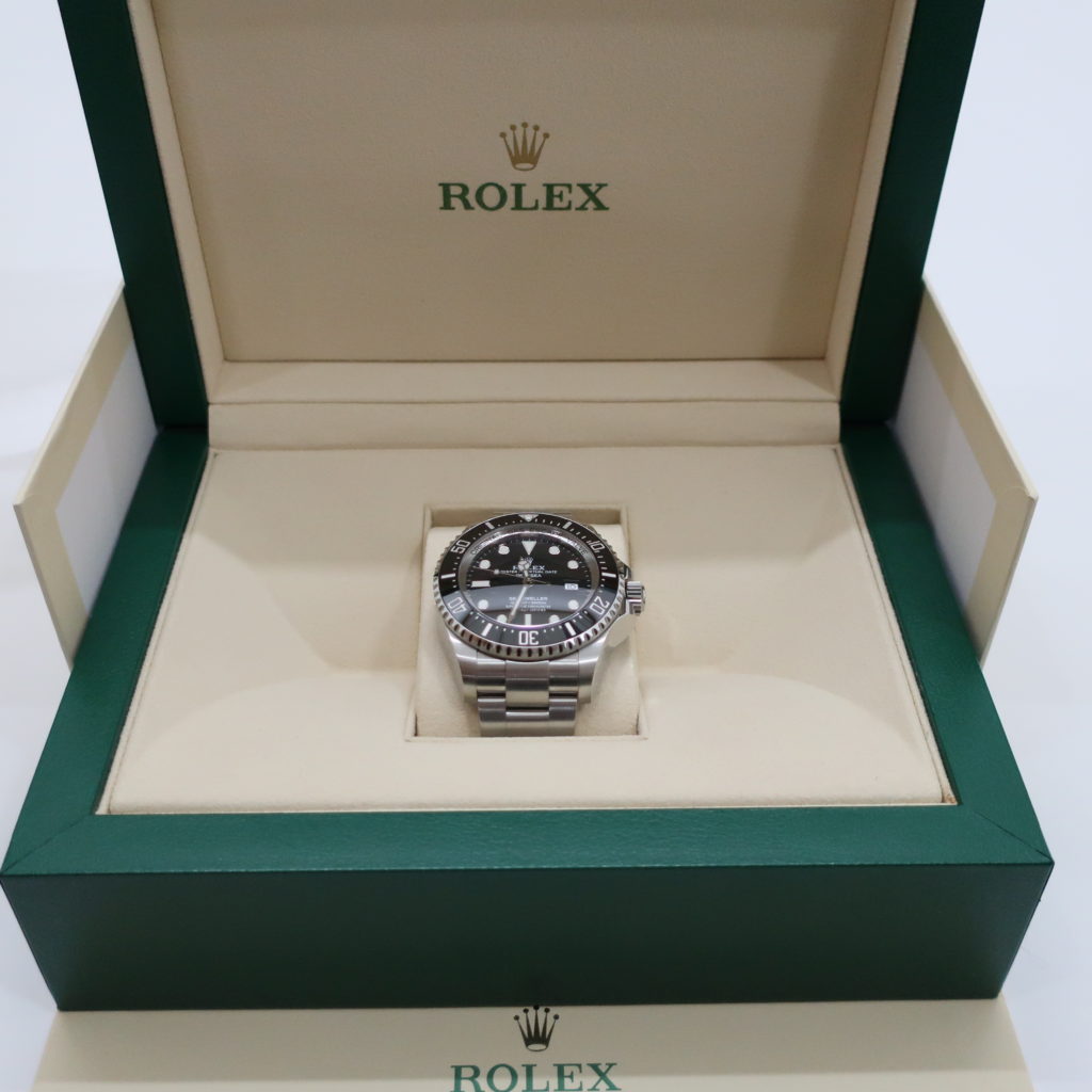 ロレックス ディープシー 126660 ブラック文字盤 SS