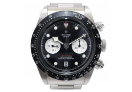 チューダー TUDOR チュードル ブラックベイクロノ 79360N SS 自動巻き メンズ