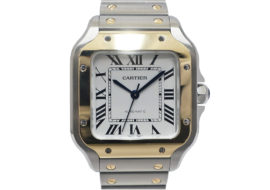 カルティエ サントス ドゥ カルティエ MM W2SA0016 SS/750YG コンビ 自動巻き メンズ レディース