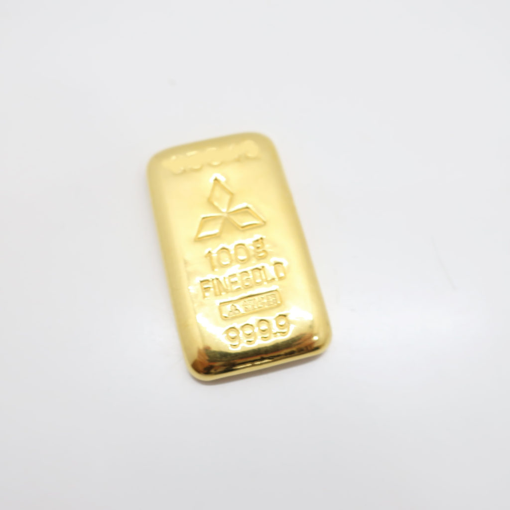 インゴット K24 純金 100g 三菱マテリアル ゴールド