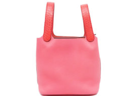 エルメス ピコタンロック タッチ PM 18 ローズアザレ アリゲーター トリヨンクレマンス