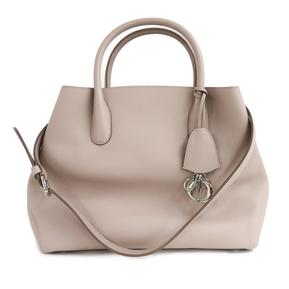 クリスチャンディオール オープンバー M1066PVFW 2WAYバッグ  ピンクベージュ系