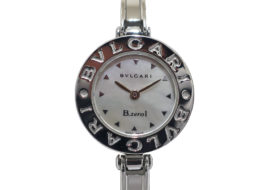 ブルガリ BVLGARI B-Zero1 ビーゼロワン BZ22S SS ホワイトシェル クォーツ レディース