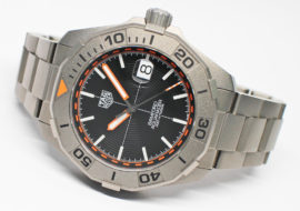 タグホイヤー アクアレーサー バンフォード リミテッドエディション WAY208F.BF0638 チタン ブラック 2020年