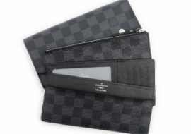 LOUIS VUITTON ルイヴィトン ダミエ・グラフィット N63084 ポルトフォイユ・ロン・モデュラブル