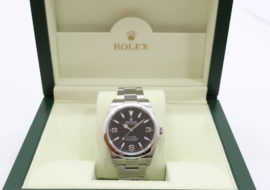 ロレックス エクスプローラーⅠ 214270 SS ブラック文字盤