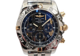 ブライトリング BREITLING クロノマット44 IBO11012 ブラック SS YG ビコロ コンビ 自動巻き