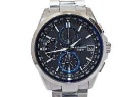 カシオ CASIO オシアナス OCEANUS 電波ソーラー OCW-T2600-1AJF チタン スマートアクセス