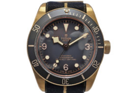 チューダー TUDOR ブラックベイ ブロンズ 79250BA スレートグレー ファブリック 自動巻き