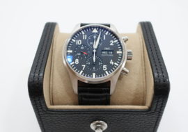インタナーショナル ウォッチカンパニー IWC パイロットウォッチ クロノグラフ ブラック文字盤 IW377709 SS