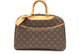 ルイヴィトン モノグラム ドーヴィル ハンドバッグ M47270