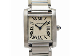 カルティエ CARTIER タンクフランセーズSM W51008Q3 SS クォーツ