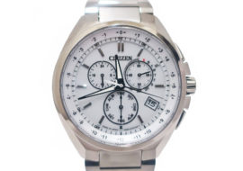 シチズン CITIZEN アテッサ CB5040-80A エコドライブ ソーラー電波時計 ダイレクトフライト チタン