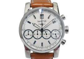 エベラール EBERHARD クロノ4 31041 SS レザー 自動巻き