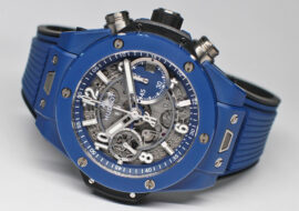 ウブロ ビッグバン ウニコ UEFA チャンピオンズリーグ 441.EX.5129.RX.UCL22 ブルー