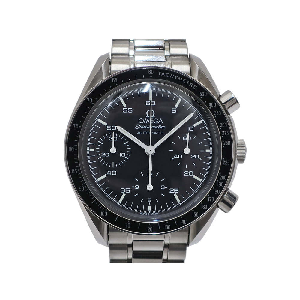 オメガ OMEGA スピードマスター 3510.50 クロノグラフ SS ブラック 自動巻き