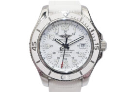 ブライトリング スーパーオーシャン2 42mm A17365D2 ホワイト SS ラバー 自動巻き
