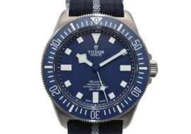 チューダー TUDOR チュードル ペラゴス FXD 25707B チタン ファブリック ブルー 自動巻き