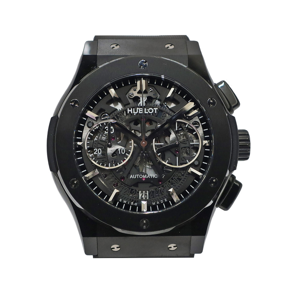 ウブロ HUBLOT クラシックフュージョン アエロフュージョン クロノグラフ ブラックマジック 525.CM.0170.RX 自動巻き