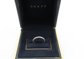 グラフ エタニティ ダイヤモンド リング K18WG ホワイトゴールド