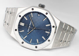 オーデマピゲ ロイヤルオーク 15500ST.OO.1220ST.01 ブルー SS  新品同様