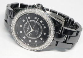 シャネル J12 キャリバー 12.1 ダイヤモンドベゼル H6526 ブラックセラミック