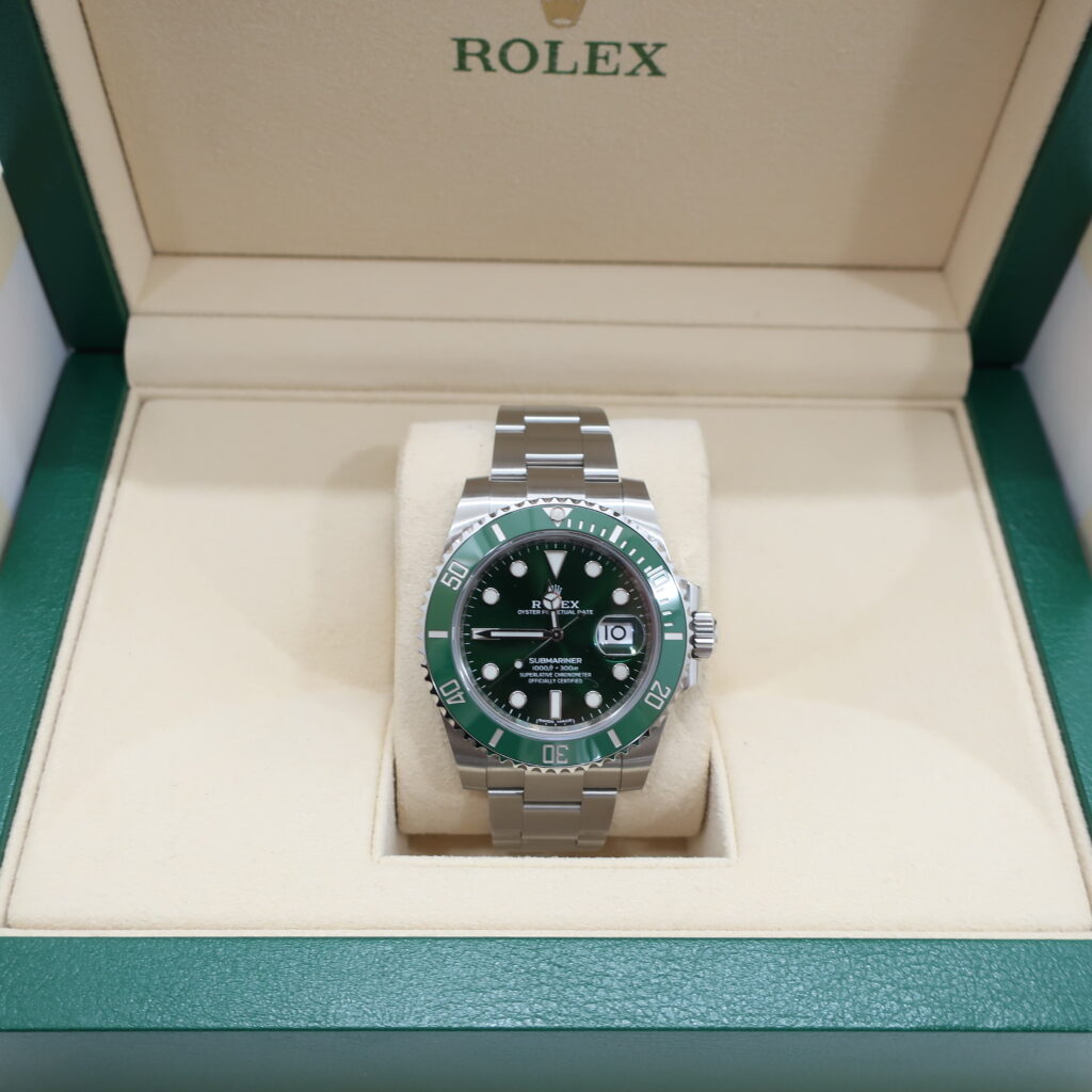 ロレックス サブマリーナ 116610LV SS グリーン文字盤
