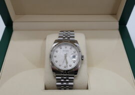 ロレックス デイトジャスト 116234G SS WG コンピューター文字盤