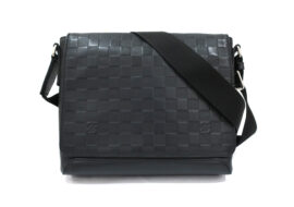 ルイヴィトン LOUIS VUITTON ダミエ アンフィニ ディストリクトPM ショルダーバッグ N41034