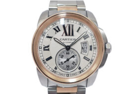 カルティエ CARTIER ガリブル ドゥ カルティエ 42mm W7100036 SS PG コンビ 自動巻き