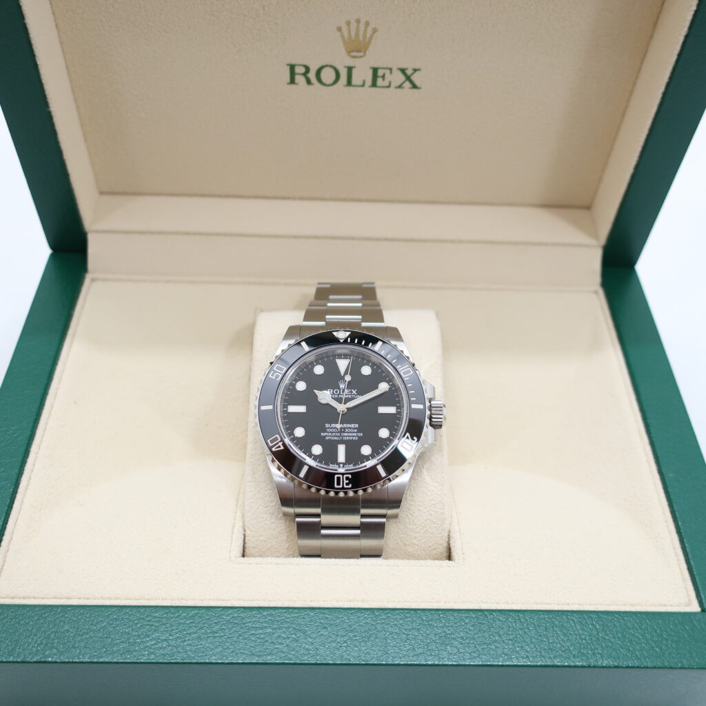 ロレックス サブマリーナ 124060 ブラック文字盤 SS