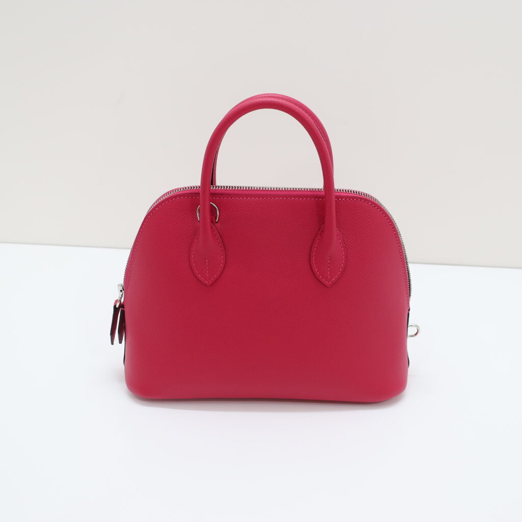 エルメス ボリード1923 25 フランボワーズ エプソン シルバー金具