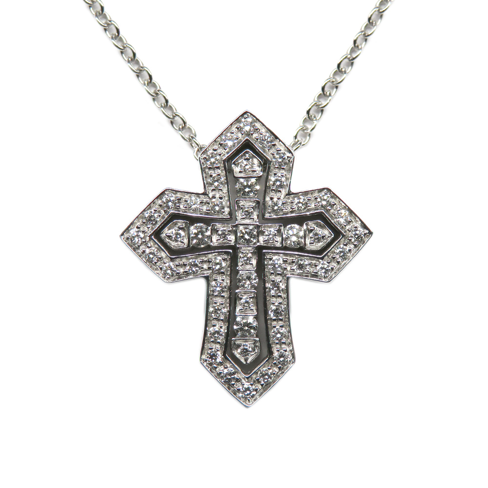 ダミアーニ ネックレス ペンダント ベルエポック クラウン Sサイズ 750WG ダイヤモンド 20089078