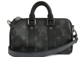 ルイヴィトン モノグラム エクリプス キーポルXS M45947 ショルダーバッグ  ミニバッグ